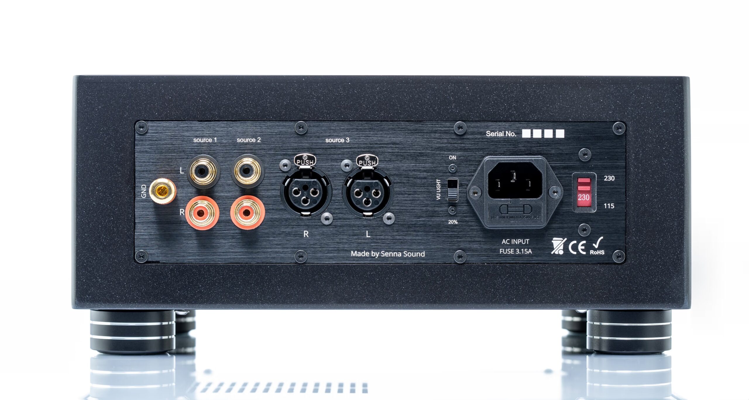 Senna Sound Sunstone Puts Analog Headphone Systems First 10 Senna Sound Sunstone discrete Class A headphone amplifier