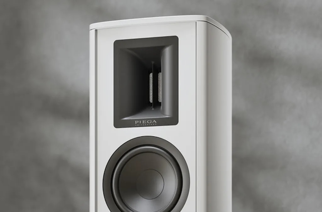 Piega Premium 801: Aluminum Flagship with an SSD Ribbon Horn 11 Piega Premium 801 floorstanding speaker with slim aluminum cabinet and base