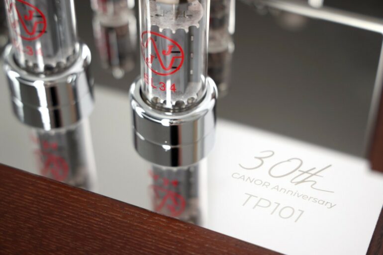 Canor TP101 A30 Anniversary Edition: Handcrafted Tube Integrated Amplifier 13 Canor TP101 A30 30th Anniversary Integrated Tube Amplifier – EL34 Class AB, 35W per Channel