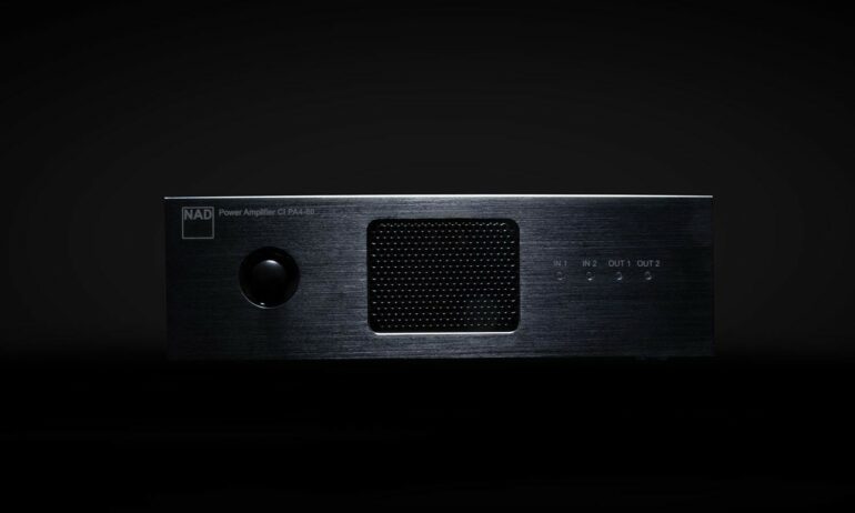 NAD CI PA4-60 – Compact CI Power Amplifier with Modular Flexibility