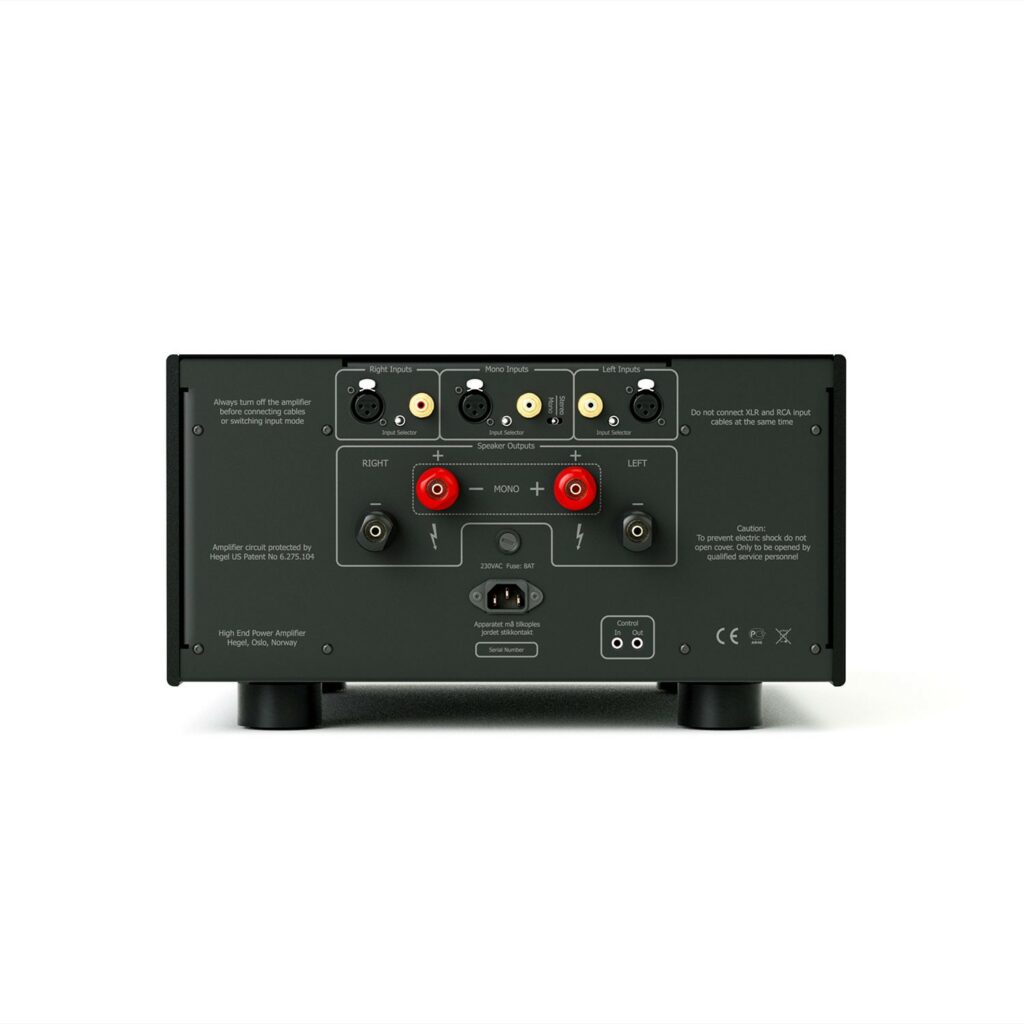The Hegel H30A can also be used with matching high-end components from other manufacturers if you are looking for the ultimate sound experience.