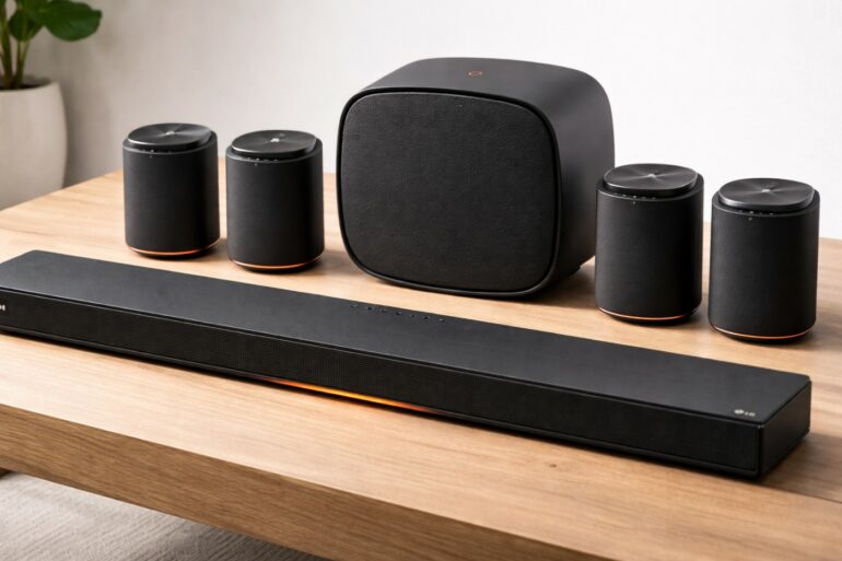 LG Sound Suite Breaks the Soundbar Mold with Modular Dolby Atmos 12 LG and Dolby’s Sound Suite promises real Dolby Atmos without cable chaos, with modular wireless speakers, smart room calibration and up to 13.1.7 channels.