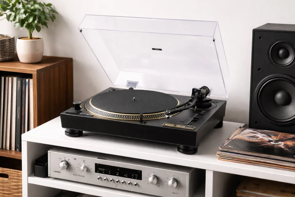 Five Turntable Options Compared: Which One Should You Buy? 12 Vestlyd PRO T2 – a no-nonsense DJ turntable with real weight, real power, and real attitude