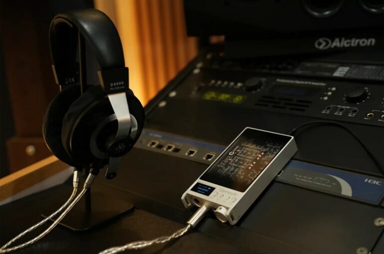 The Questyle Sigma Pro is a transportable DAC and headphone amp with dual ESS DACs, Current Mode amplification, high-res support, and serious power for any headphones.