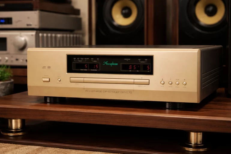 Accuphase DP-570S: Why High-End Disc Players Still Matter in 2026 4 The Accuphase DP-570S blends classic SACD/CD playback with state-of-the-art digital technology, delivering pure sound, serious engineering and modern flexibility.