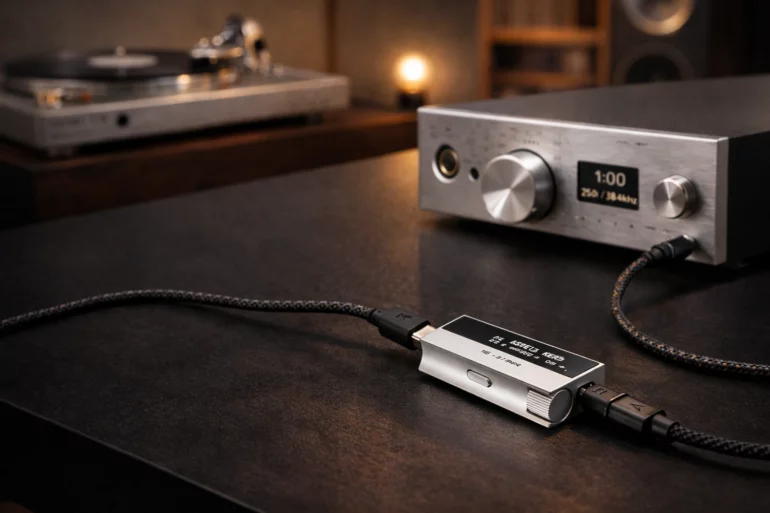 Astell&Kern AK HC5: Flagship DAC Sound in a Portable USB Dongle 5 Astell&Kern AK HC5: One of the most advanced and powerful USB DAC dongles for audiophiles on the move.