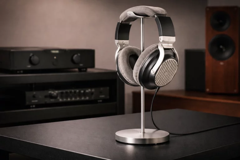 Austrian Audio Arranger: Open-Back Reference Sound with DLC Drivers 5 Austrian Audio unveils the Arranger, an open-back over-ear headphone with new 44mm DLC drivers, balanced connectivity, replaceable parts, and a natural reference sound, priced just under $1,000.