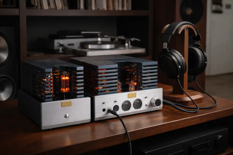 Cayin HA-6A Mk2: Pure Class A Tube Headphone Amplifier With Massive Power 11 Cayin HA-6A Mk2 is a pure Class A tube headphone amplifier with separate tube power supply, balanced & unbalanced outputs, KT88 triode/ultralinear modes, and up to 4.5 W per channel for demanding headphones.
