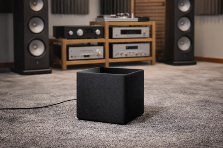 KEF Kube 8 MIE: Compact subwoofer with real low-end authority 3 KEF Kube 8 MIE combines compact design, 300W amplification and Music Integrity Engine DSP for clean, dynamic bass at any volume.
