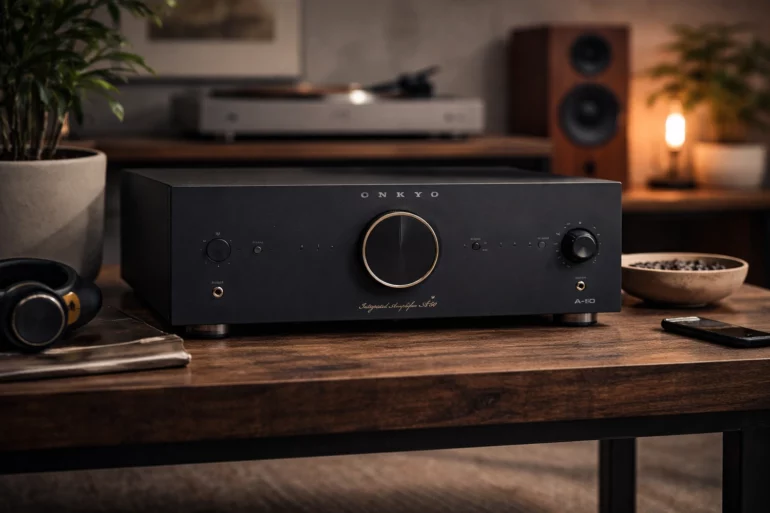 Onkyo A-50 Streaming Amplifier: Class AB Power Meets Dirac Live 1 With Class AB power, Dirac Live, HDMI ARC, and full streaming support, the Onkyo A-50 is a modern integrated amplifier built for serious music and living-room systems.