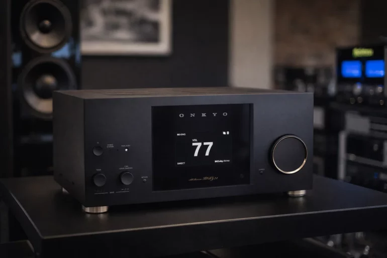 Onkyo PR-RZ91: First Look at Onkyo’s Next-Generation Flagship AV Receiver 8 Onkyo’s next-generation flagship AV receiver makes an early appearance, showcasing a bold new design, massive chassis, advanced room correction with Dirac Live and ART, and ambitions aimed squarely at reference-level home cinema systems.