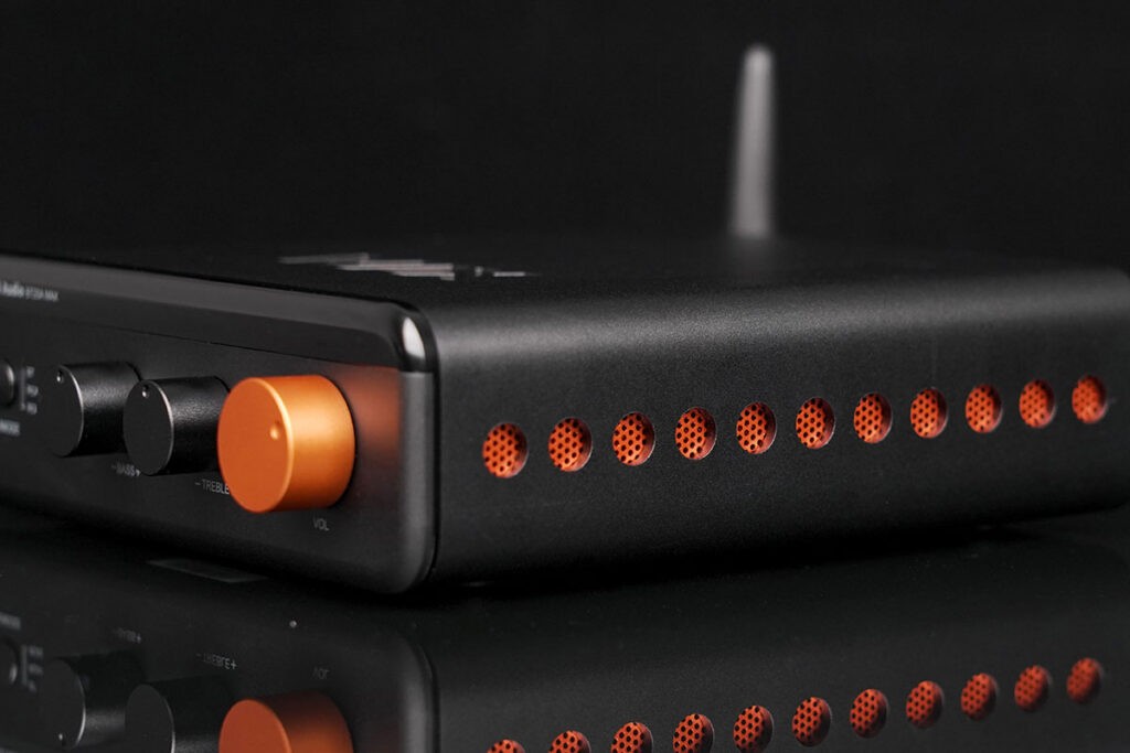 Fosi Audio BT20A MAX: A Compact 2.1 Amplifier Built for Modern Systems 12 A switchable high-pass filter at 80 Hz relieves connected speakers of low-frequency load, which can contribute to greater midrange clarity, especially with compact bookshelf speakers.