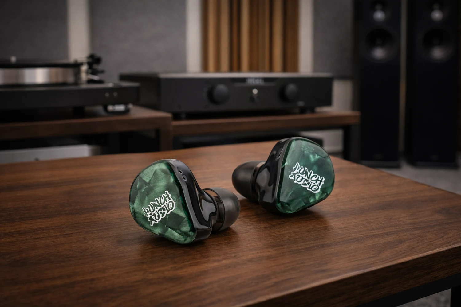 Punch Audio Portazo delivers deep, physical sub-bass with clean mids and smooth, airy highs. A bass-focused in-ear headphone tuned for hip-hop, EDM, and everyday listening.