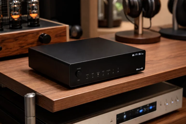 SMSL SU-2: A Compact, Balanced DAC Built for Serious Desktop Audio 9 SMSL SU-2 is a compact, fully balanced desktop DAC with ES9039Q2M conversion, XLR and RCA outputs, and professional digital inputs for clean, accurate hi-fi sound.