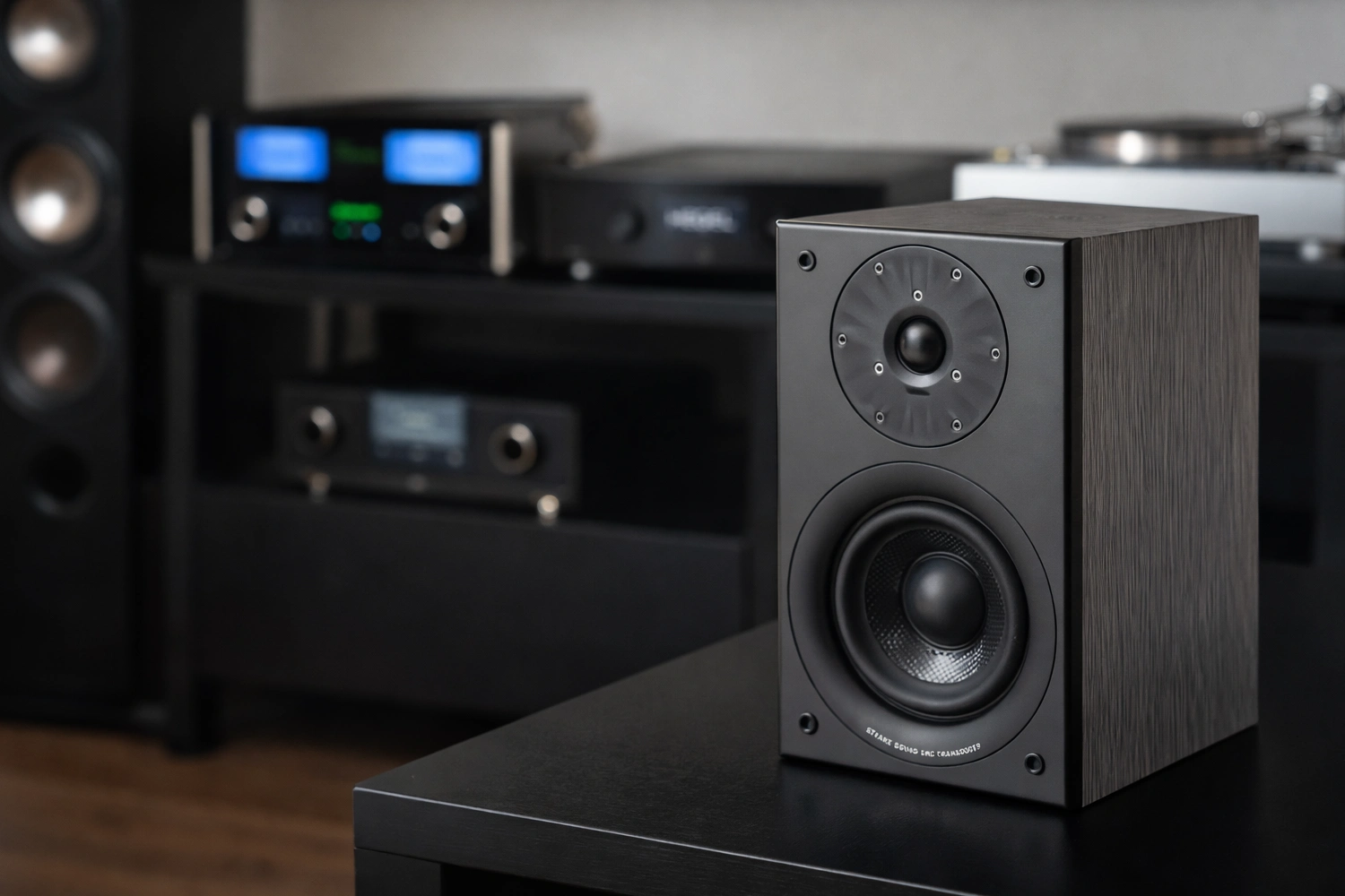 The Starke Sound Beta5 is a compact bookshelf speaker built for modern hi-fi, offering clean sound and seamless Eversolo integration.