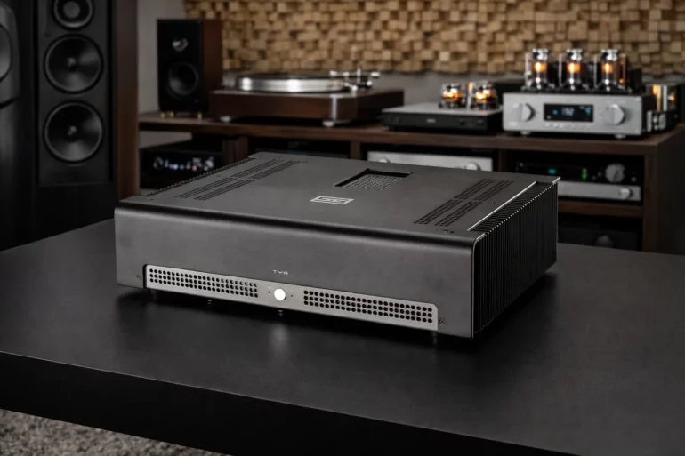Schiit Audio Tyr: 200W of Pure Control, Power, and Precision 1 The Schiit Tyr is a no-compromise monoblock amplifier delivering 200W into 8Ω, advanced Nexus and Continuity technology, and massive power reserves.