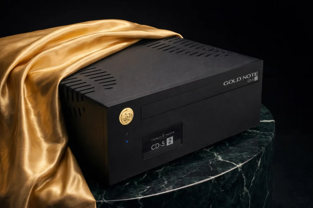 CD Player or DAC? How to Choose the Right Digital Source 22 Gold Note CD-5.2: High-End CD Player with AKM DAC, Balanced Outputs, and Direct-to-Amp Control