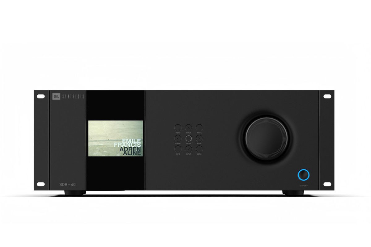 JBL Synthesis SDR-40 – 16-channel AV receiver for uncompromising home cinema installations