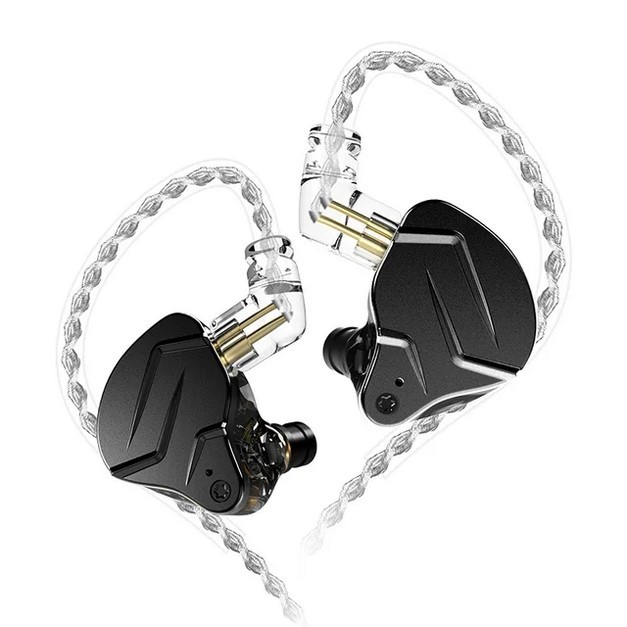 The KZ ZSNPRO X are new hybrid headphones with an updated acoustic configuration and a metal faceplate. 
