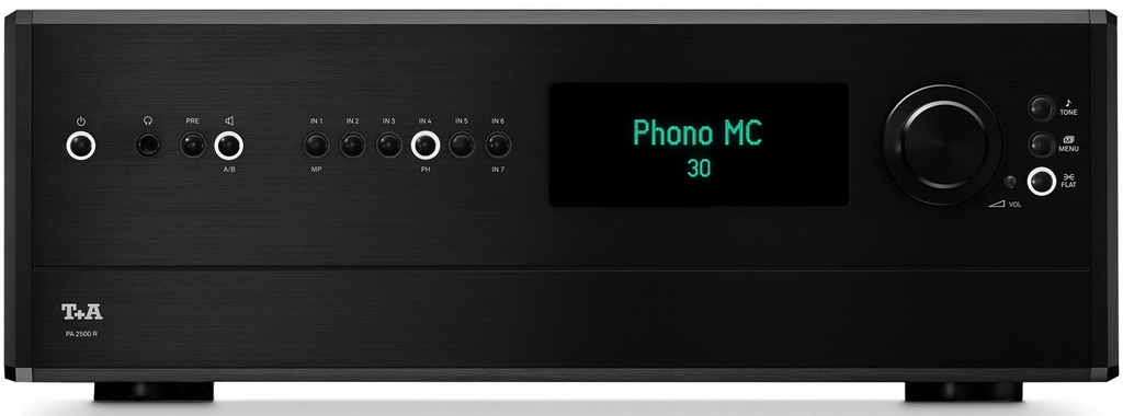 T+A PA 2500 R: Integrated Amplification Without Compromise on Flexibility 2 T+A PA 2500 R high-power integrated amplifier
