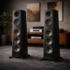 The Paradigm Founder series blends advanced driver technology, Carbon-X bass cones, AL-MAG tweeters, and Anthem Genesis room correction to deliver powerful, detailed, and expansive audiophile sound across bookshelf, center, and flagship 120H floorstanding speakers.