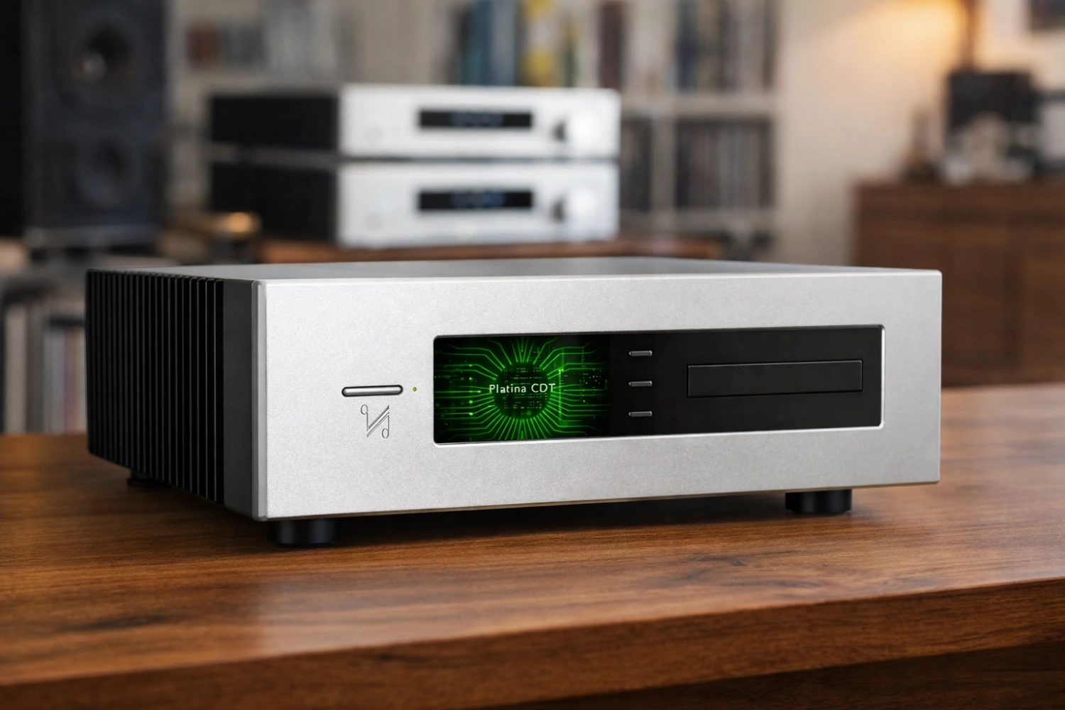 Quad launches the Platina CDT, a premium CD transport with TCXO clock, ultra-low jitter design, USB playback, and coaxial/optical outputs—built for audiophile DAC systems.