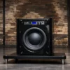 The Velodyne Digital Drive Plus series delivers reference-grade bass with servo-controlled drivers, up to 3000W of power, advanced DSP room correction, and Auto-EQ Plus calibration—offering deep, precise low-frequency performance for serious hi-fi and home theater systems.