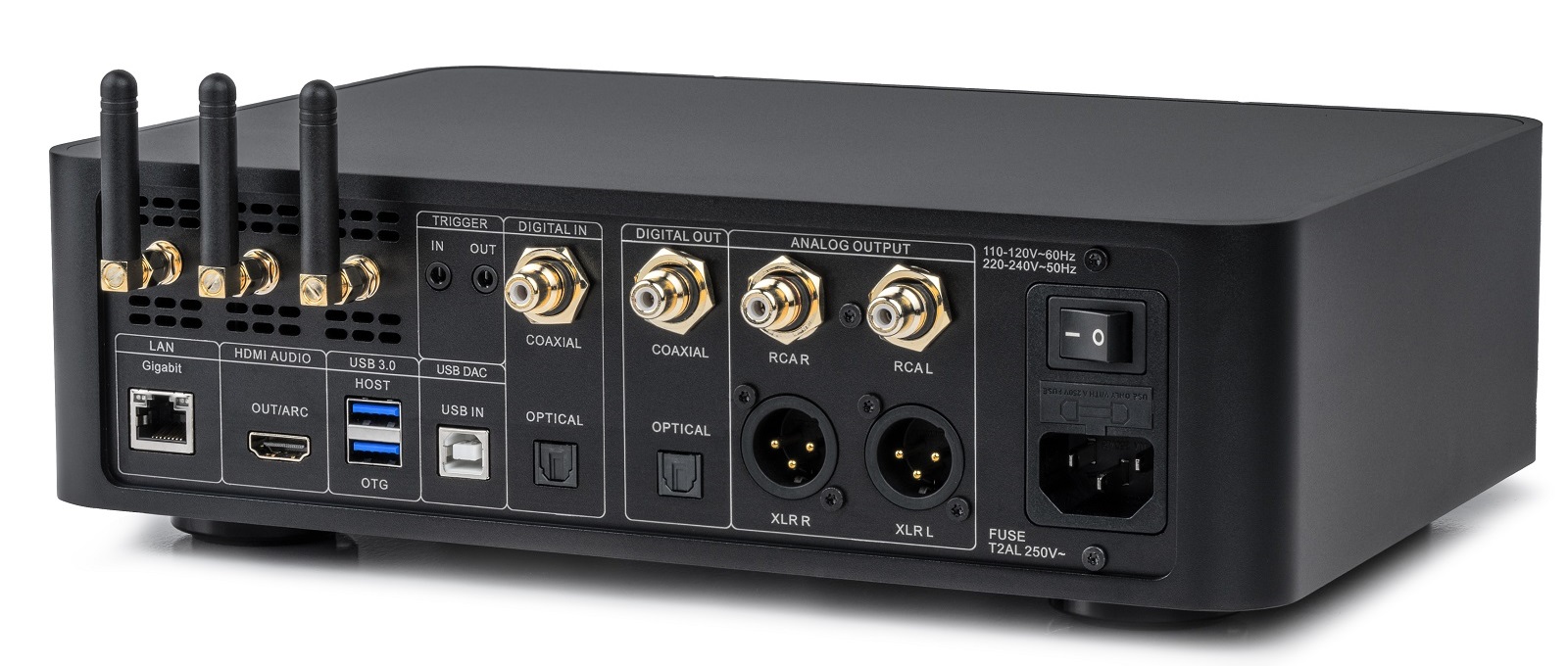 Dorpo DMP-A1: A Versatile Digital Hub for Modern Hi-Fi Systems 10 Dorpo DMP-A1 digital music player with touchscreen and volume knob