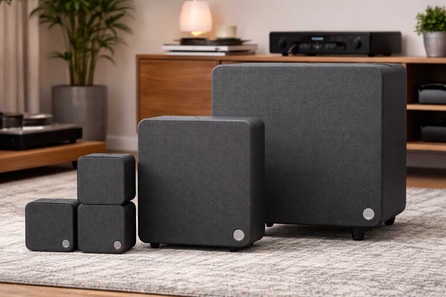 Cambridge Audio’s MSX series combines compact design with 4th-gen BMR drivers, delivering wide dispersion, immersive sound, and flexible modular setups with matching DSP-powered subwoofers.