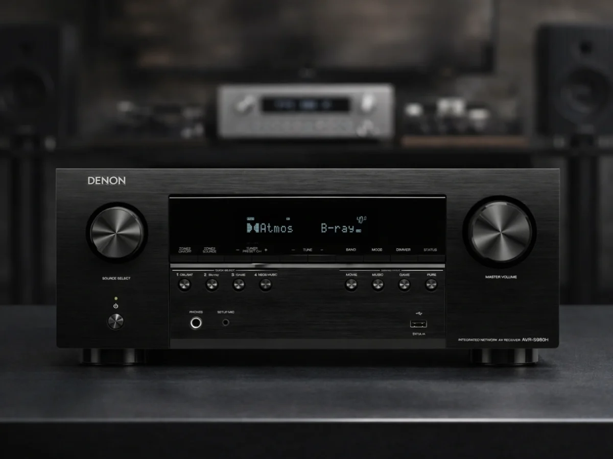 Denon AVR-S980H: Powerful 7.2 AV Receiver with HEOS Multiroom Denon AVR-S980H: Powerful 7.2 AV Receiver with HEOS Multiroom