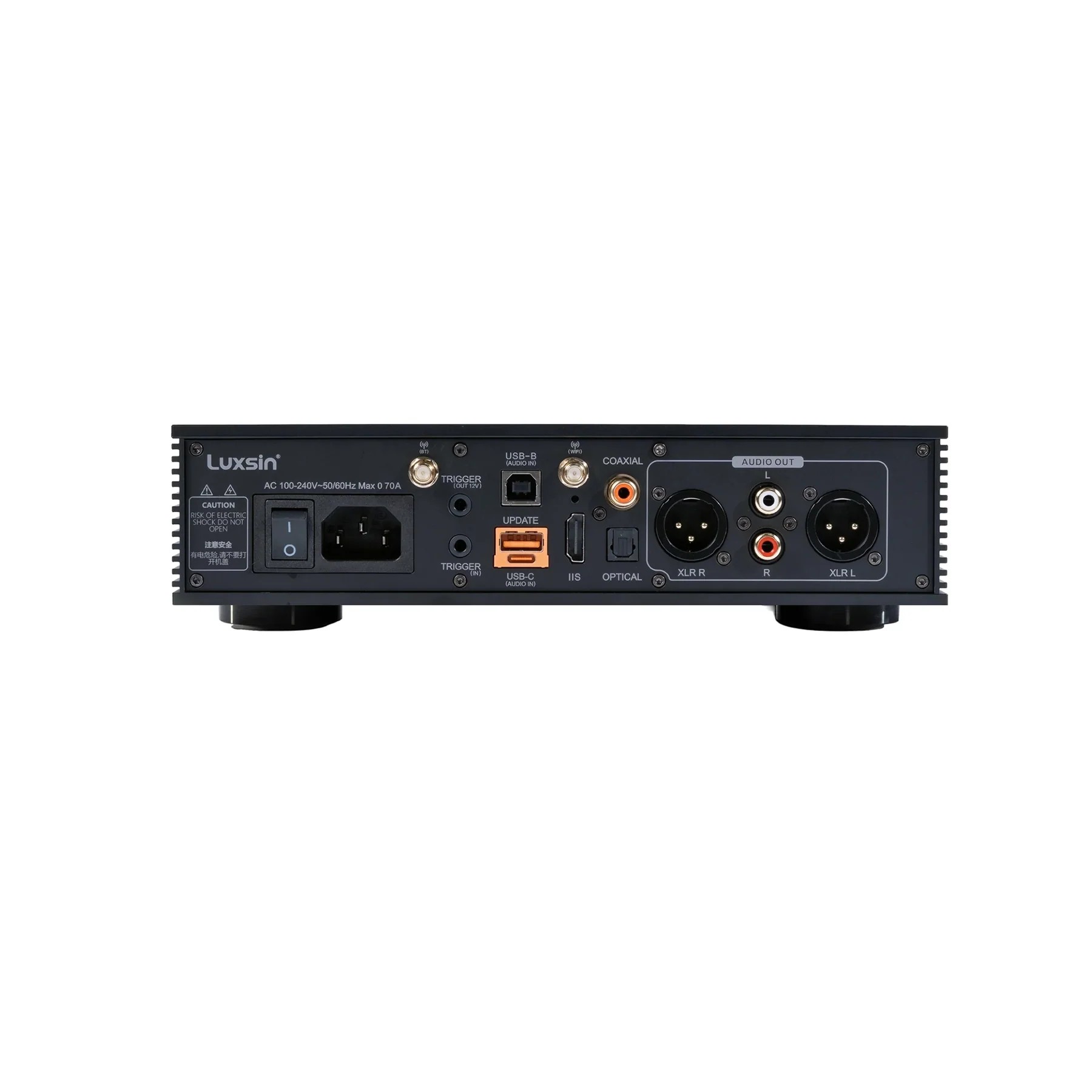 Luxsin X8: A Desktop DAC/Amp Built Around AI-Assisted Personalization 12 The X8’s internal layout showcases meticulous shielding and a fully separated power design for ultra-low noise performance.