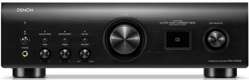 The Denon PMA-1700NE combines timeless design with serious audiophile engineering