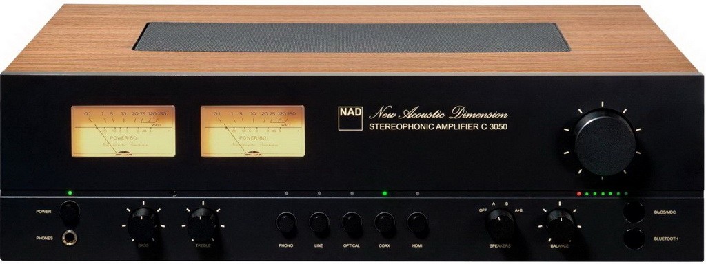 The NAD Electronics C 3050 pairs iconic 70s styling with modern hi-fi performance