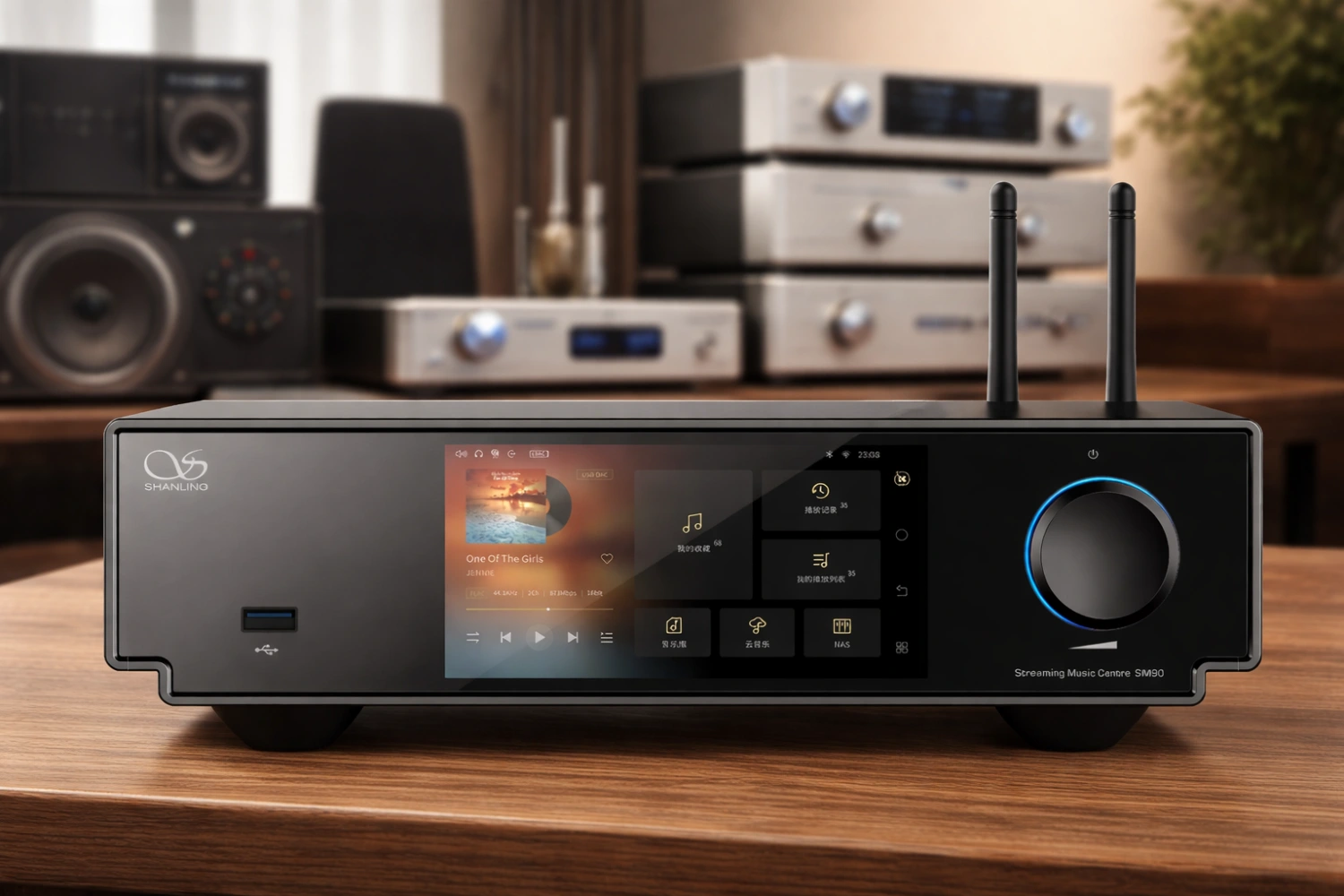 Shanling SM90 combines Android streaming, HDMI ARC, dual AKM DACs, and full connectivity into one versatile hi-fi hub. Discover features, specs, price, and release details.