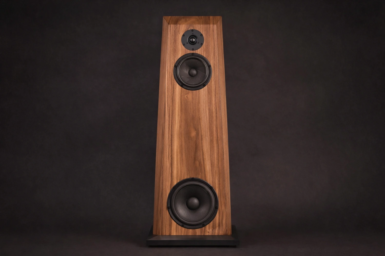 Xavian La Boema is a sealed floorstanding speaker with ScanSpeak drivers, 85 dB sensitivity, and handcrafted cabinets built for natural, accurate sound.