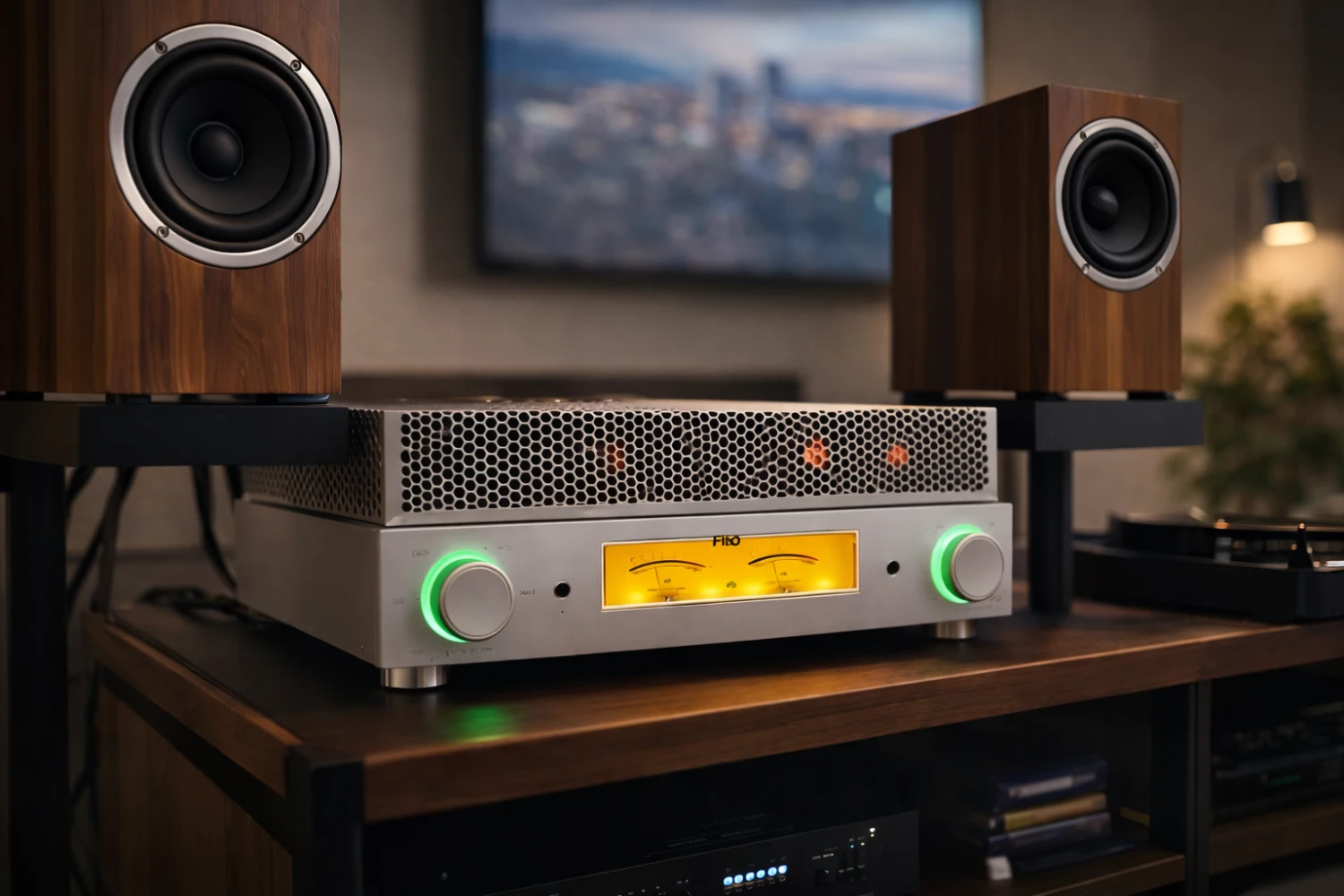 FiiO EA13 Tube Amplifier and SV13 Speakers: Class A Warmth Meets Vintage-Inspired High-End Stereo