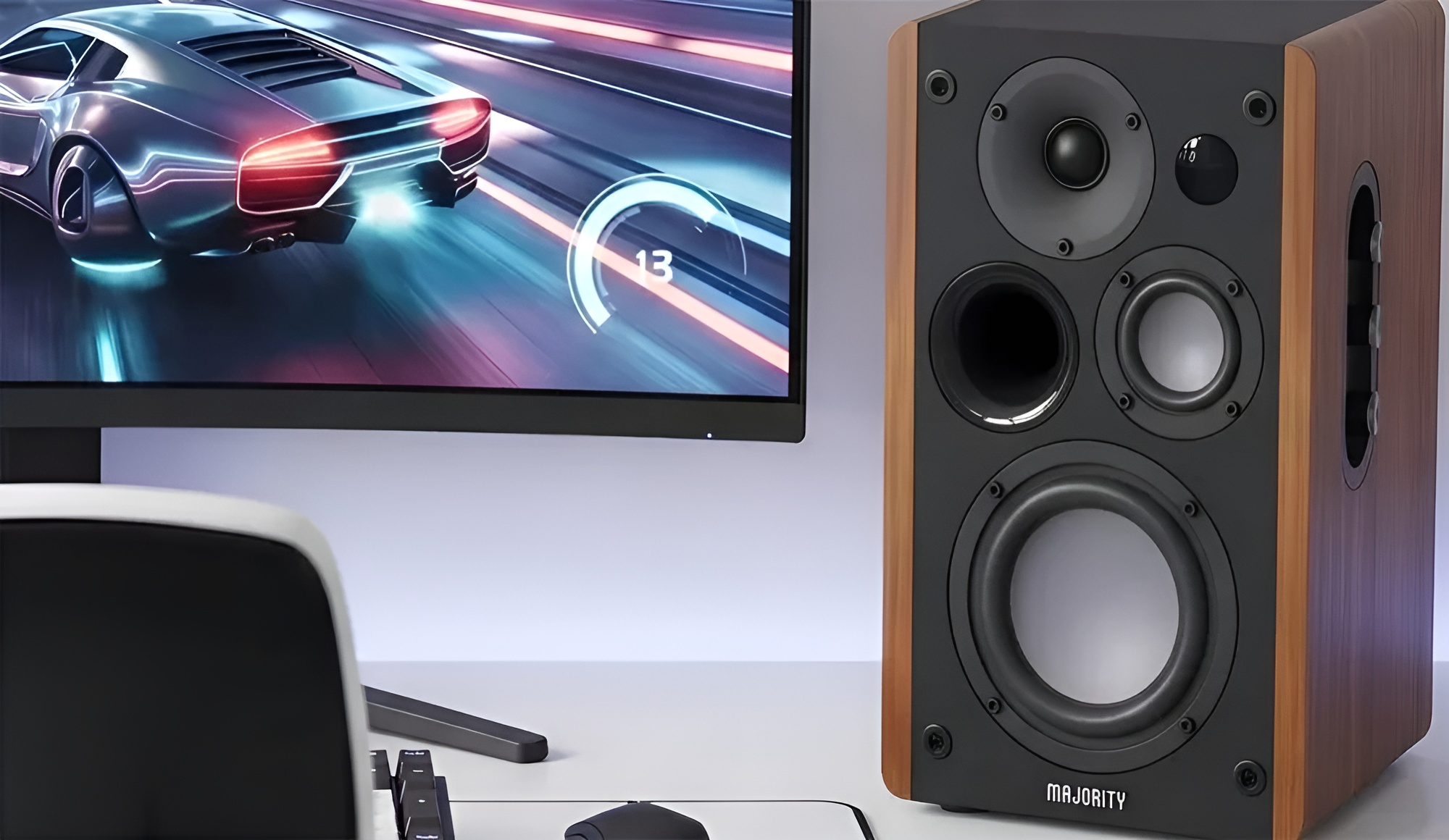 Majority D100X active speakers combine compact design with 100W output and modern connectivity