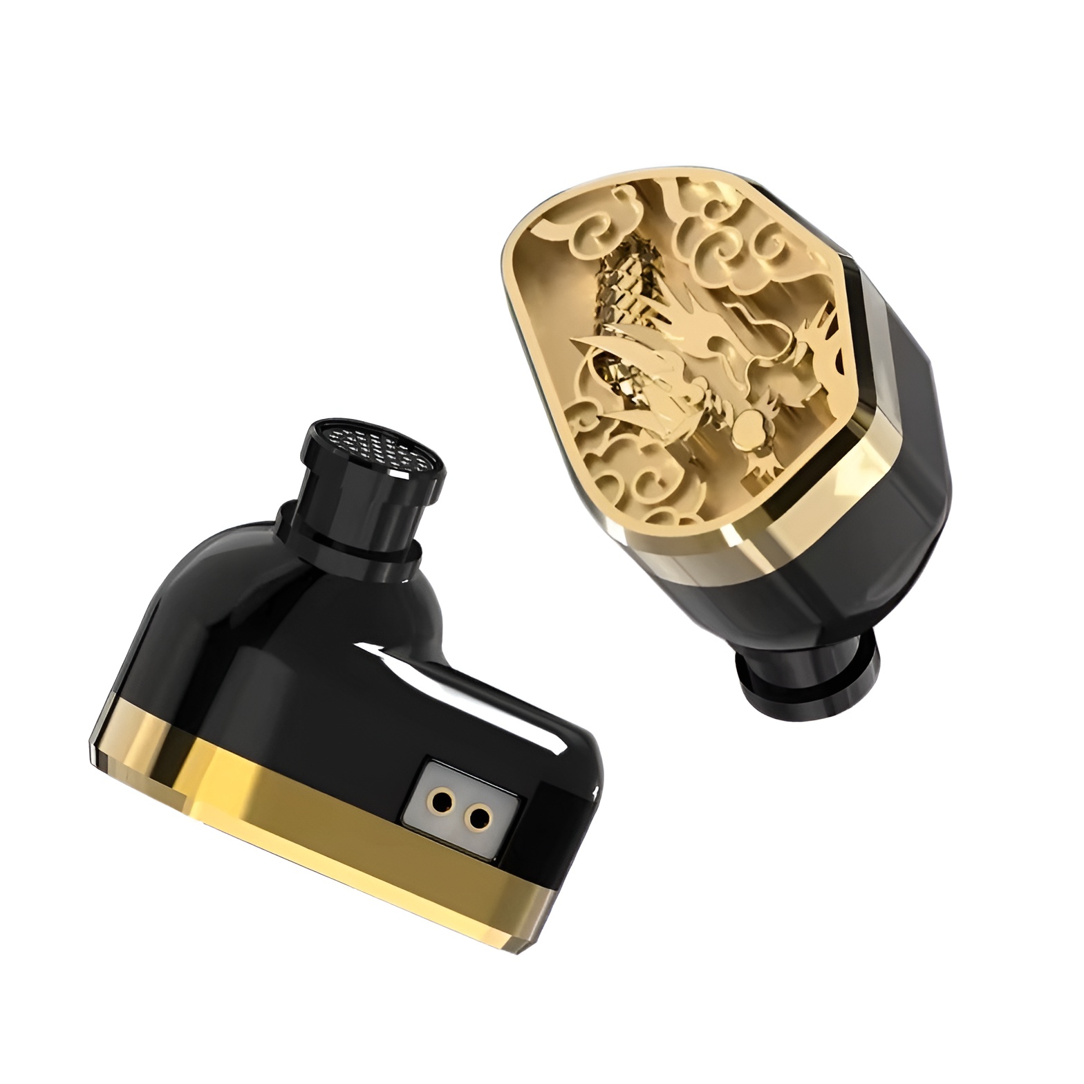 Close-up of the Tangzu LIZHI highlighting the diamond diaphragm driver and precision metal build