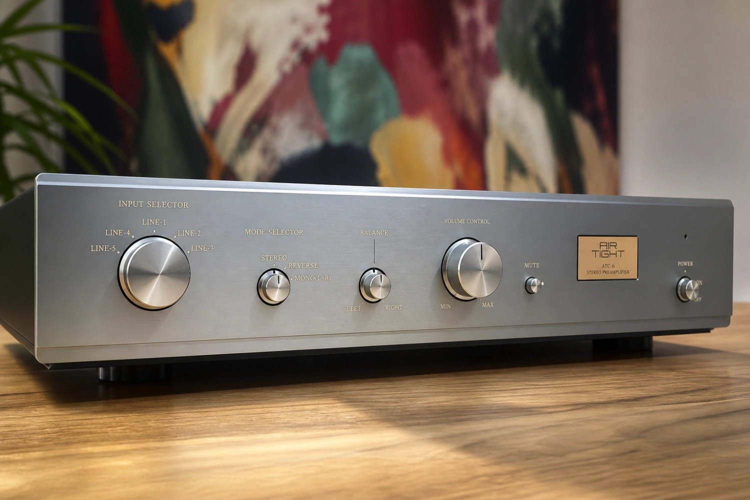 Air Tight’s ATC-6 brings back traditional tube preamp design with upgraded internals, anti-resonance chassis, and audiophile-grade performance.