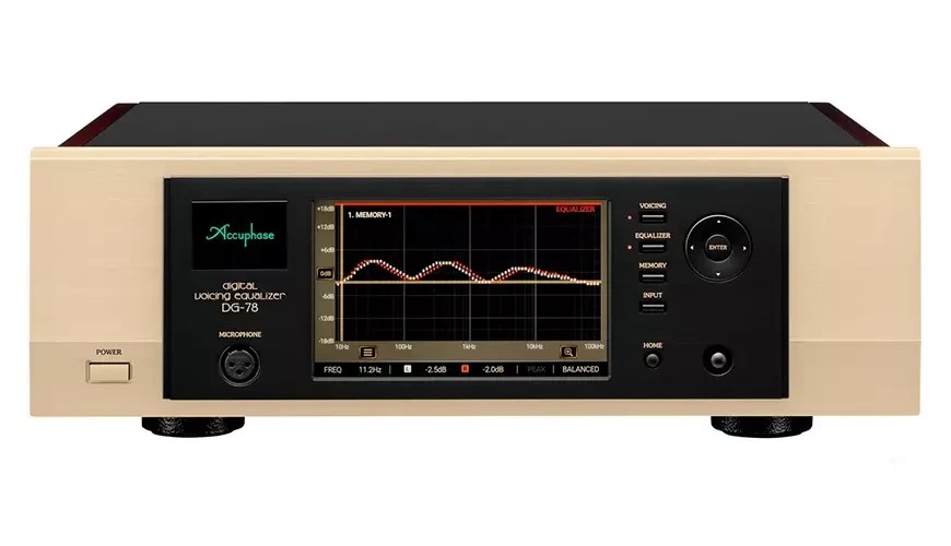 The Accuphase DG-78 was introduced simultaneously , replacing the DG-68 and offering an evolutionary upgrade to the company's digital room correction system. 