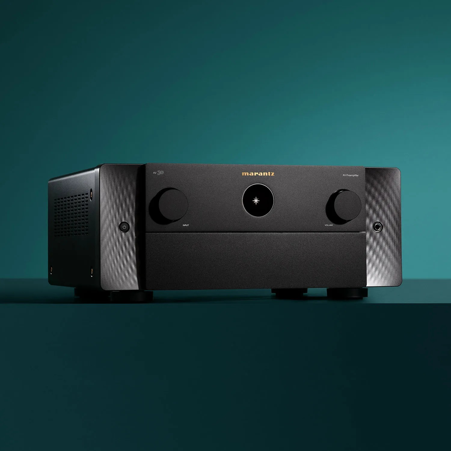 The Marantz AV 30 proves that serious home cinema performance can also look beautiful.
