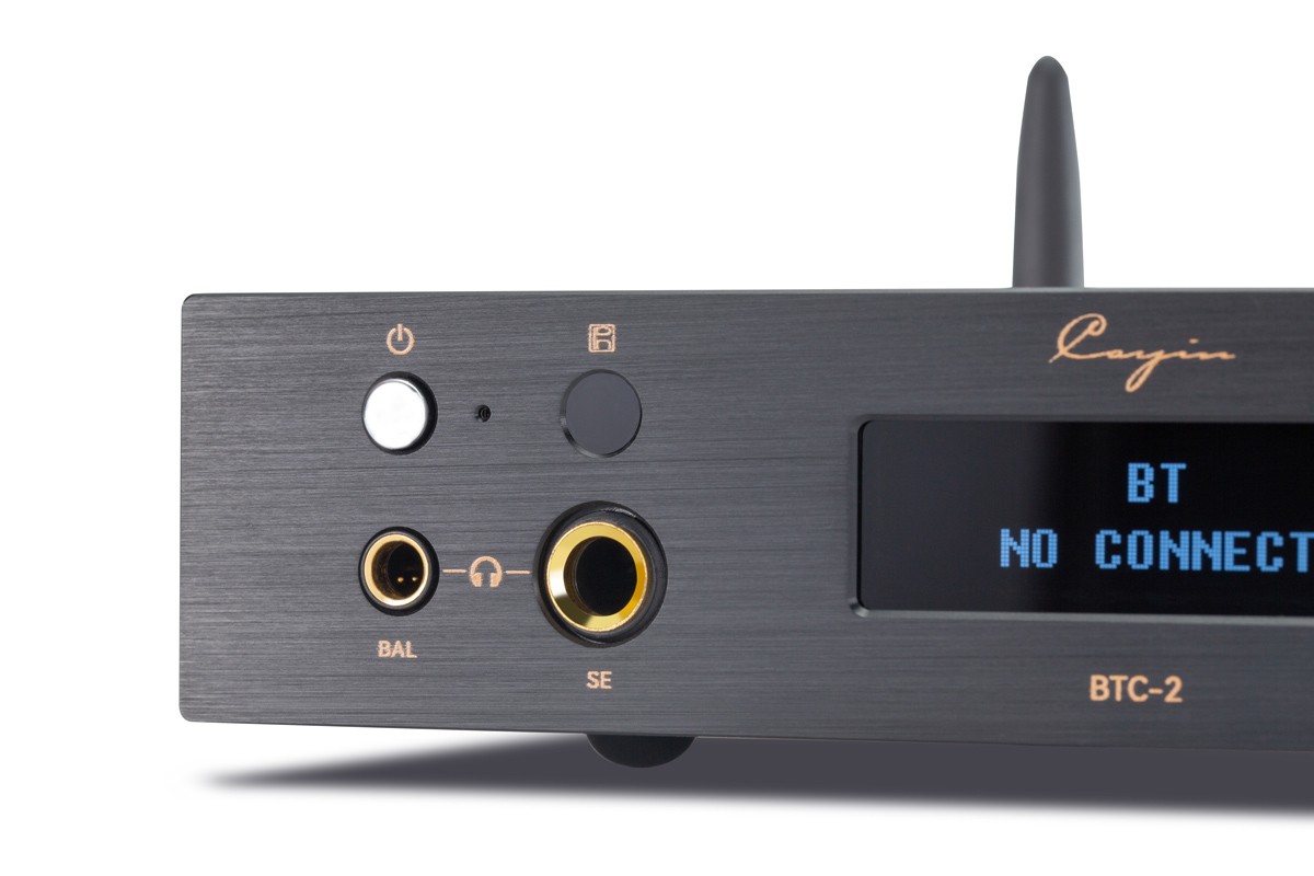 Cayin’s compact BTC-2 works as a DAC, Bluetooth receiver, preamp and headphone amplifier all in a single elegant chassis.