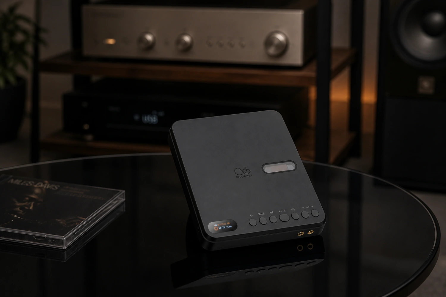 Shanling EC Play brings CDs back with real hi-fi power, balanced output, LDAC Bluetooth and USB DAC support, a portable player built for modern audiophiles