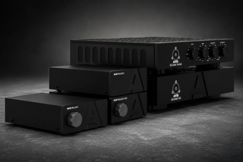 The new Avid Hifi Pulsus II and Pellar II phono preamps deliver improved transparency, enhanced dynamics, lower noise, and support for both MM and MC cartridges, building on more than a decade of analog expertise.