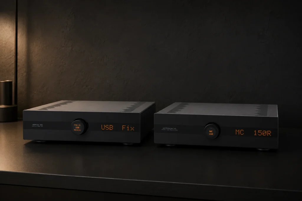 Canor Verto D3 & Asterion V3: Tube DAC and Phono Stage for Audiophiles