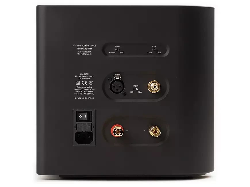 Grimm Audio PA1: High-End Monoblock Amplifier Targets Class AB Perfection 10 The compact chassis houses a powerful Class AB output stage and a low-noise linear power supply with automatic voltage switching.