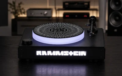 Clearaudio has unveiled a Rammstein-inspired turntable with integrated LED lighting, exclusive styling, and a production run limited to just 1,000 units worldwide.