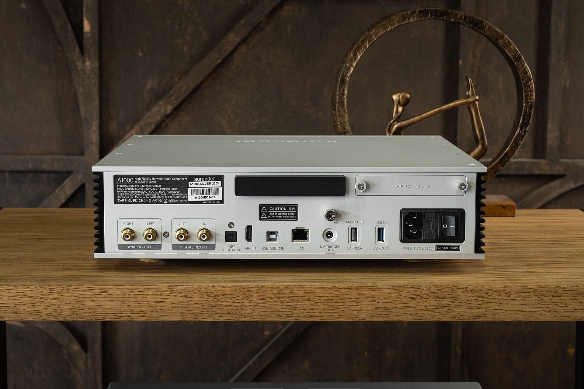 Aurender A1000 Review: The Digital Hub Reimagined 9 Aurender A1000 digital music player streamer DAC in aluminum chassis