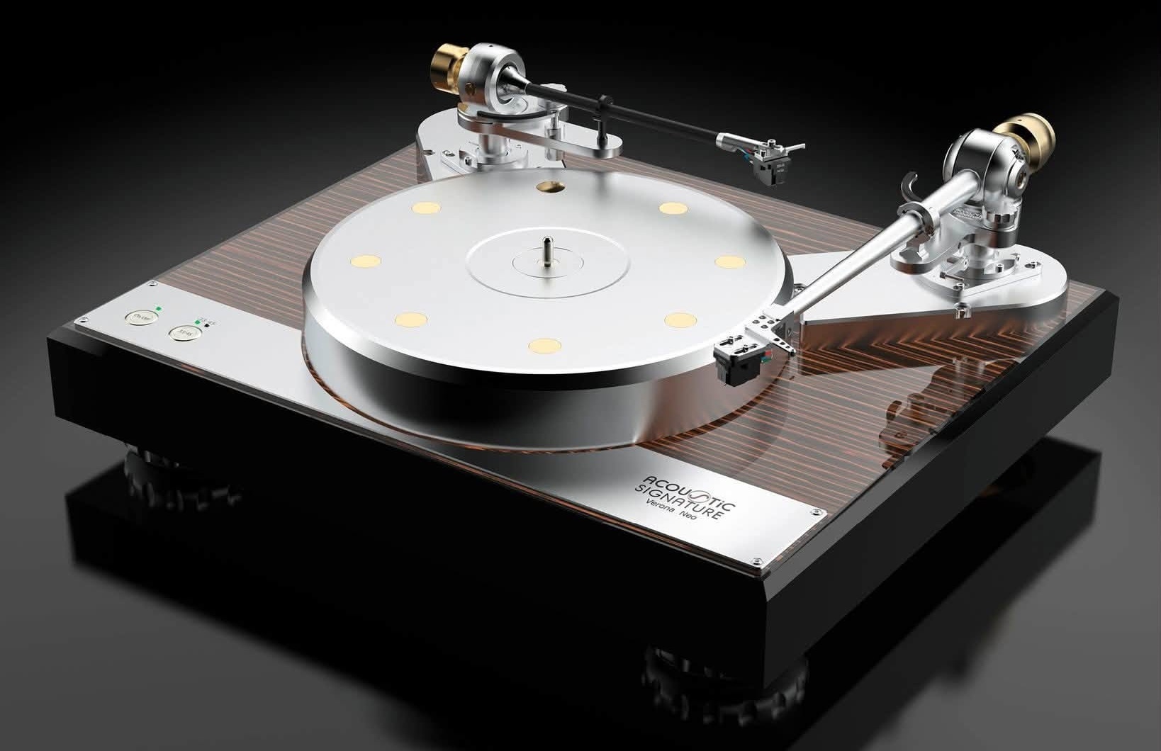 Acoustic Signature Verona Neo Adds Dual-Arm Flexibility to a Classic Turntable Design 8 Acoustic Signature Verona Neo turntable with classic styling
