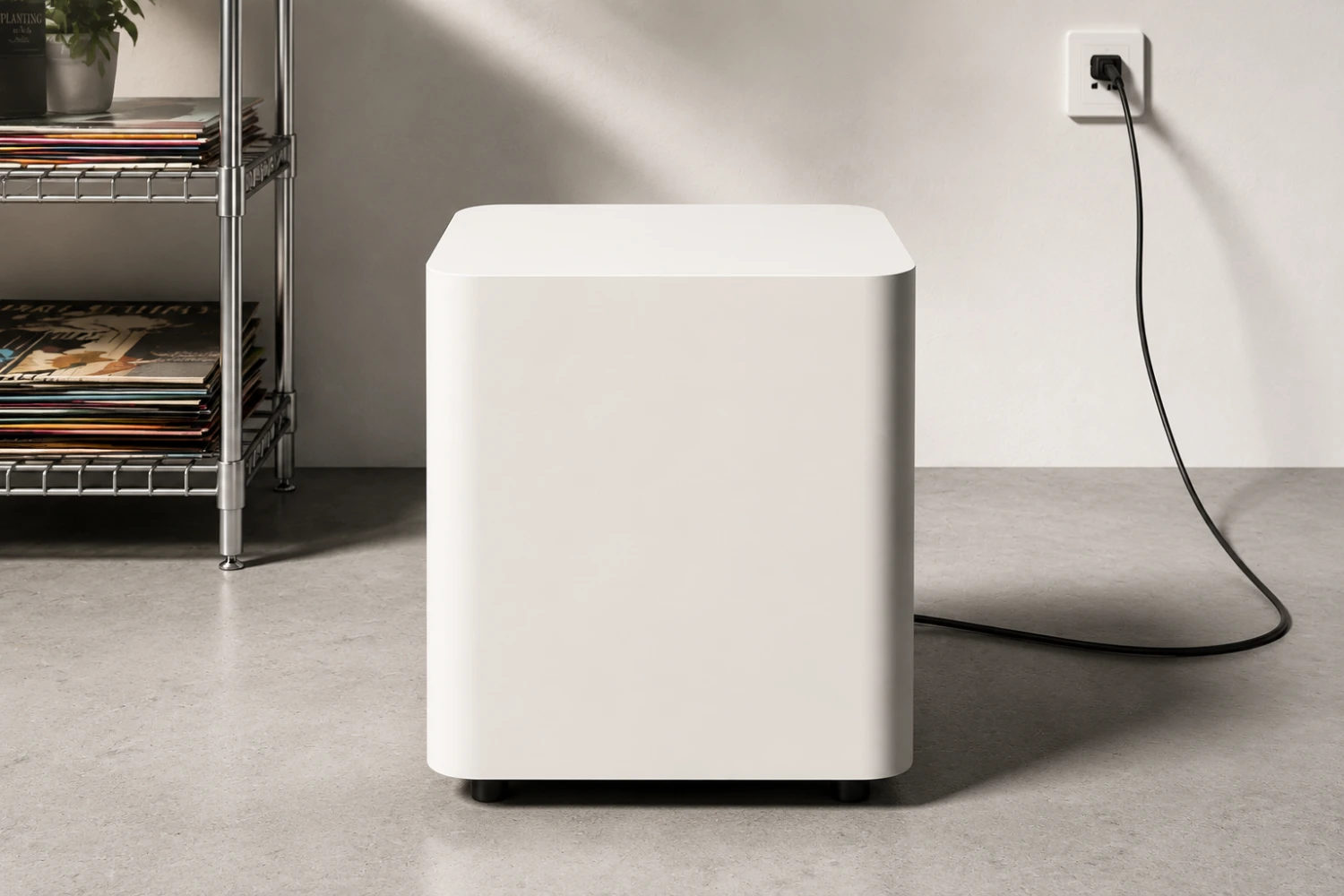 Fosi Audio SW10: Compact 10-inch active subwoofer delivers up to 500 Watts of powerful bass 10 The compact enclosure makes the SW10 ideal not only for a dedicated theater area but also for a regular living room.